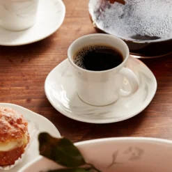 Oyster Bay 8-Piece Espresso Cup & Saucer Set
