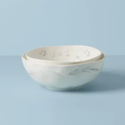 Oyster Bay 2-Piece Nesting Serving Bowls