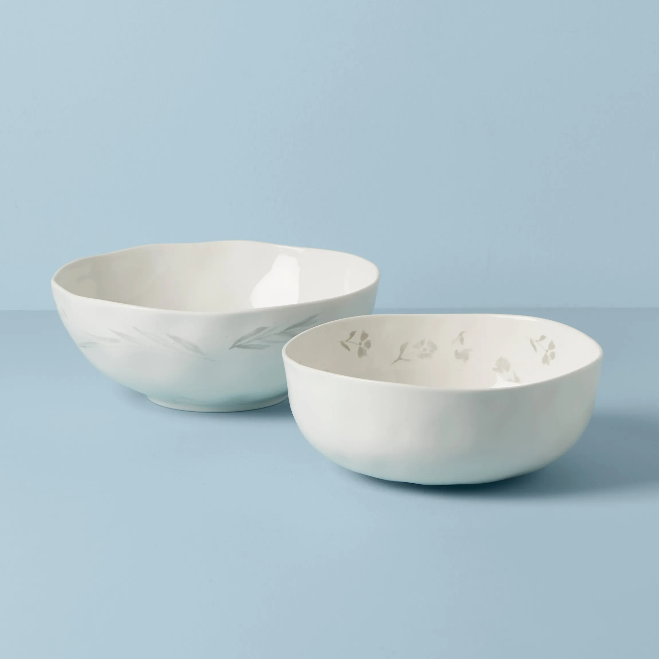 Oyster Bay 2-Piece Nesting Serving Bowls