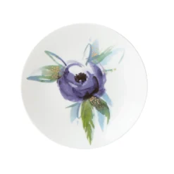 Passion Bloom Tidbit Plate, Violet