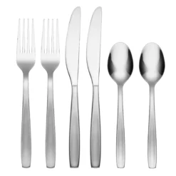 Paulina Satin Mirror 6-Piece Flatware Set