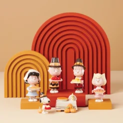 Peanuts Thanksgiving 6-Piece Figurine Set