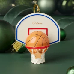 Personalized Basketball Ornament