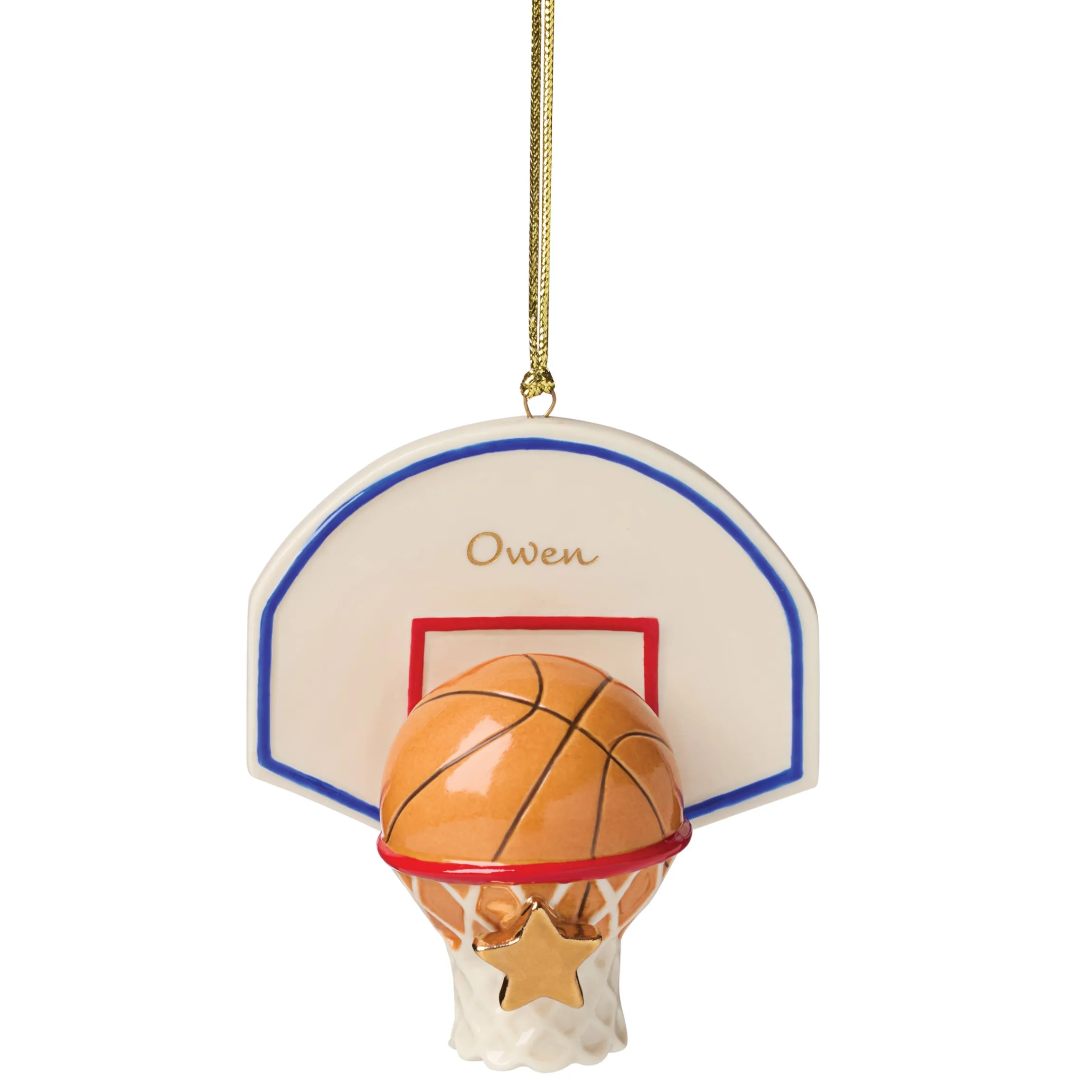 Personalized Basketball Ornament