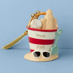 Personalized Beach Pail Ornament