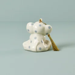 Personalized Blue Elephant Ornament