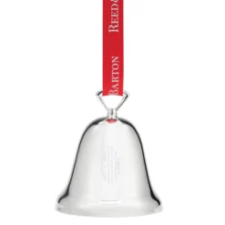 Personalized Christmas Silverplated Bell Ornament