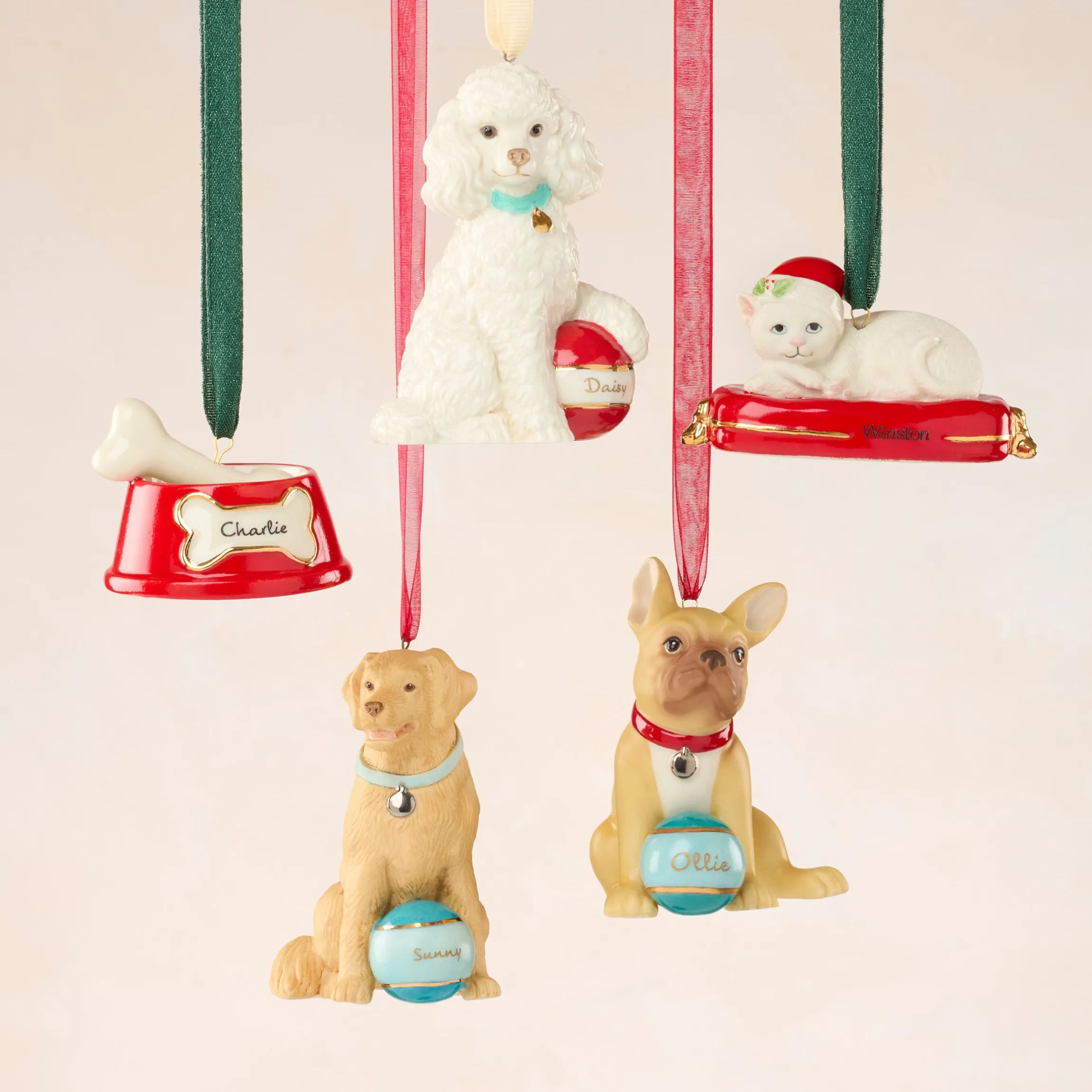 Personalized Dog Bone Ornament