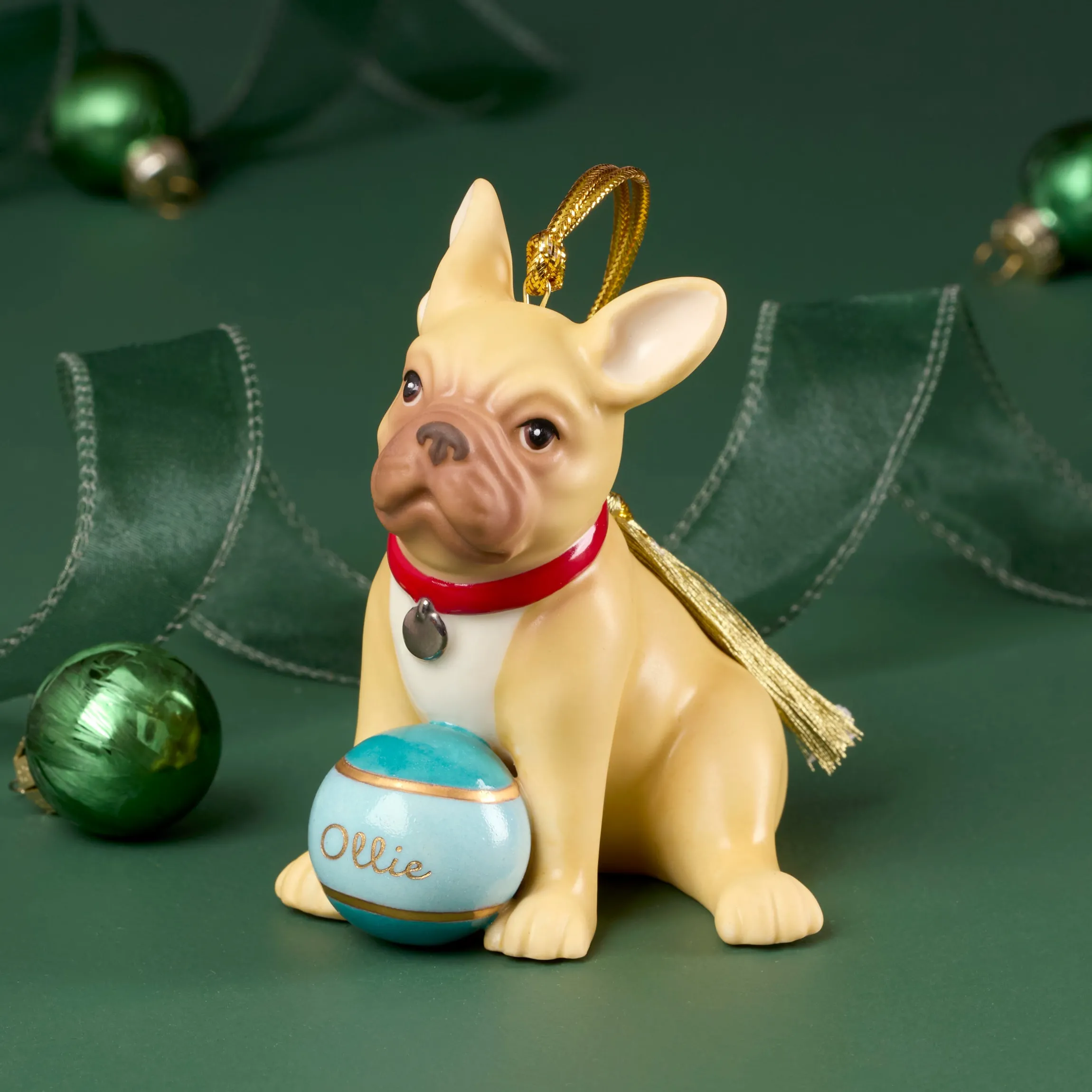 Personalized French Bulldog Ornament
