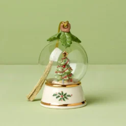 Personalized Globe Tree Ornament