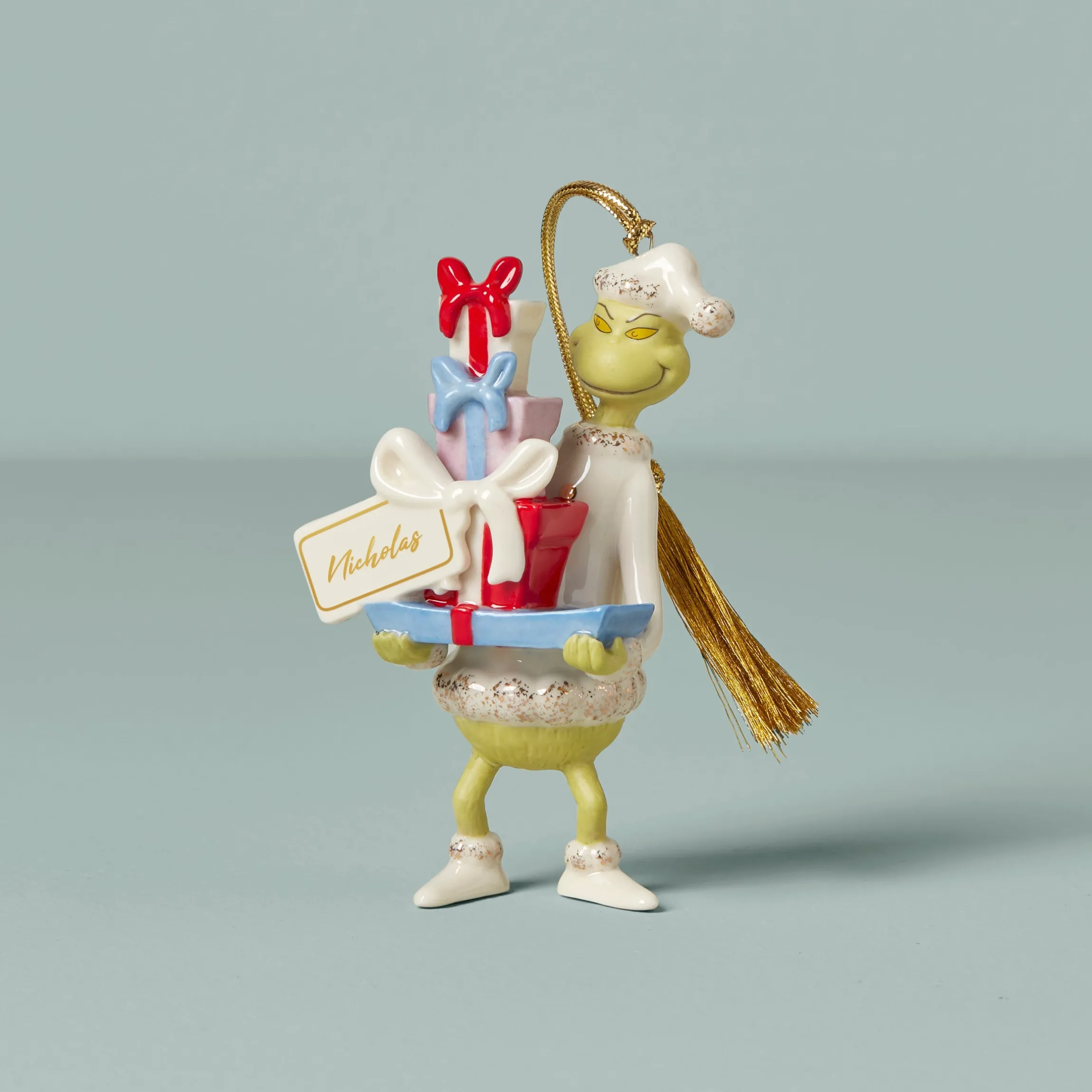 Personalized Grinch Ornament