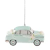 Personalized Just Married Car Ornament