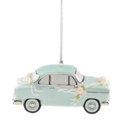 Personalized Just Married Car Ornament