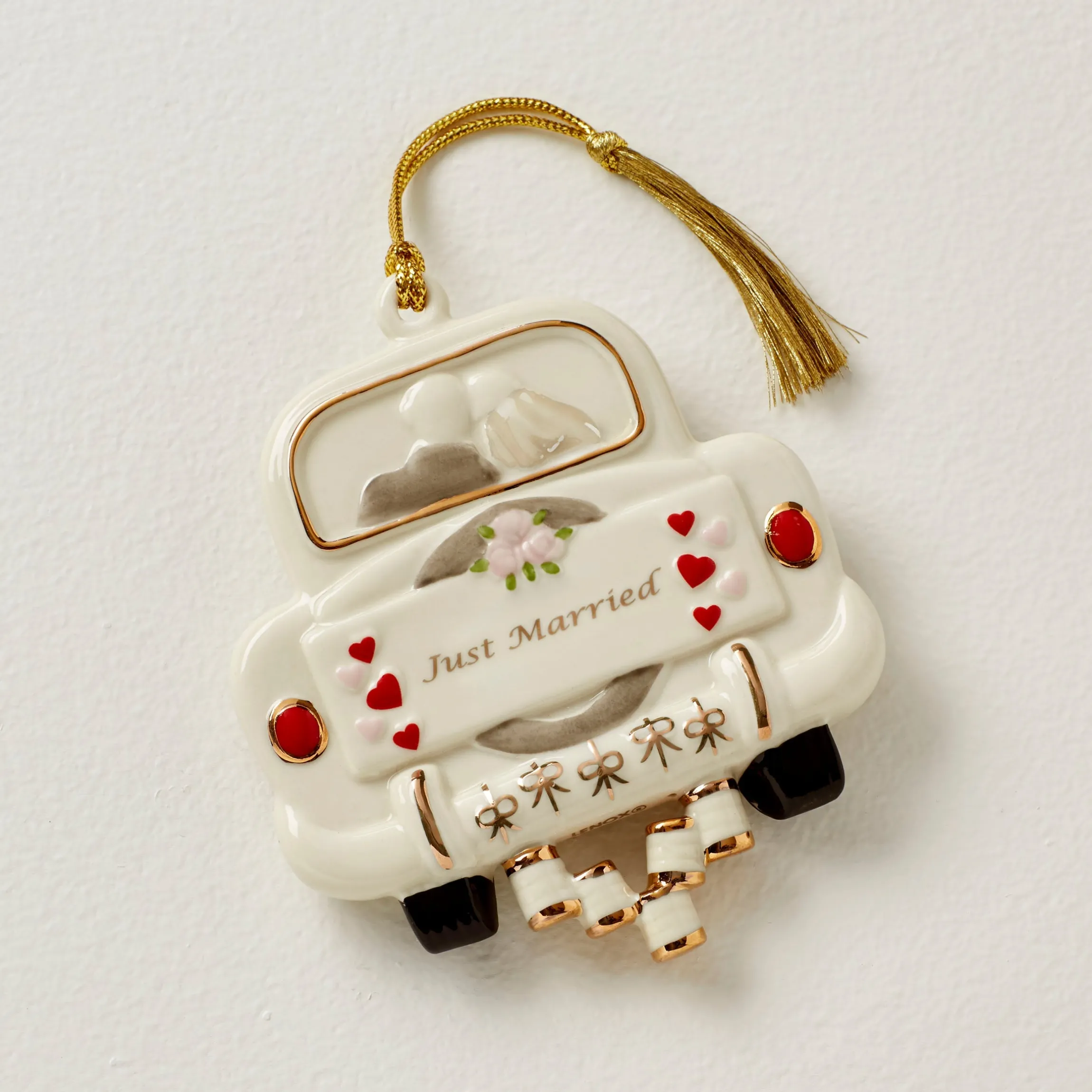 Personalized Just Married Ornament