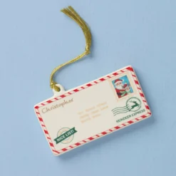Personalized Letters to Santa Ornament