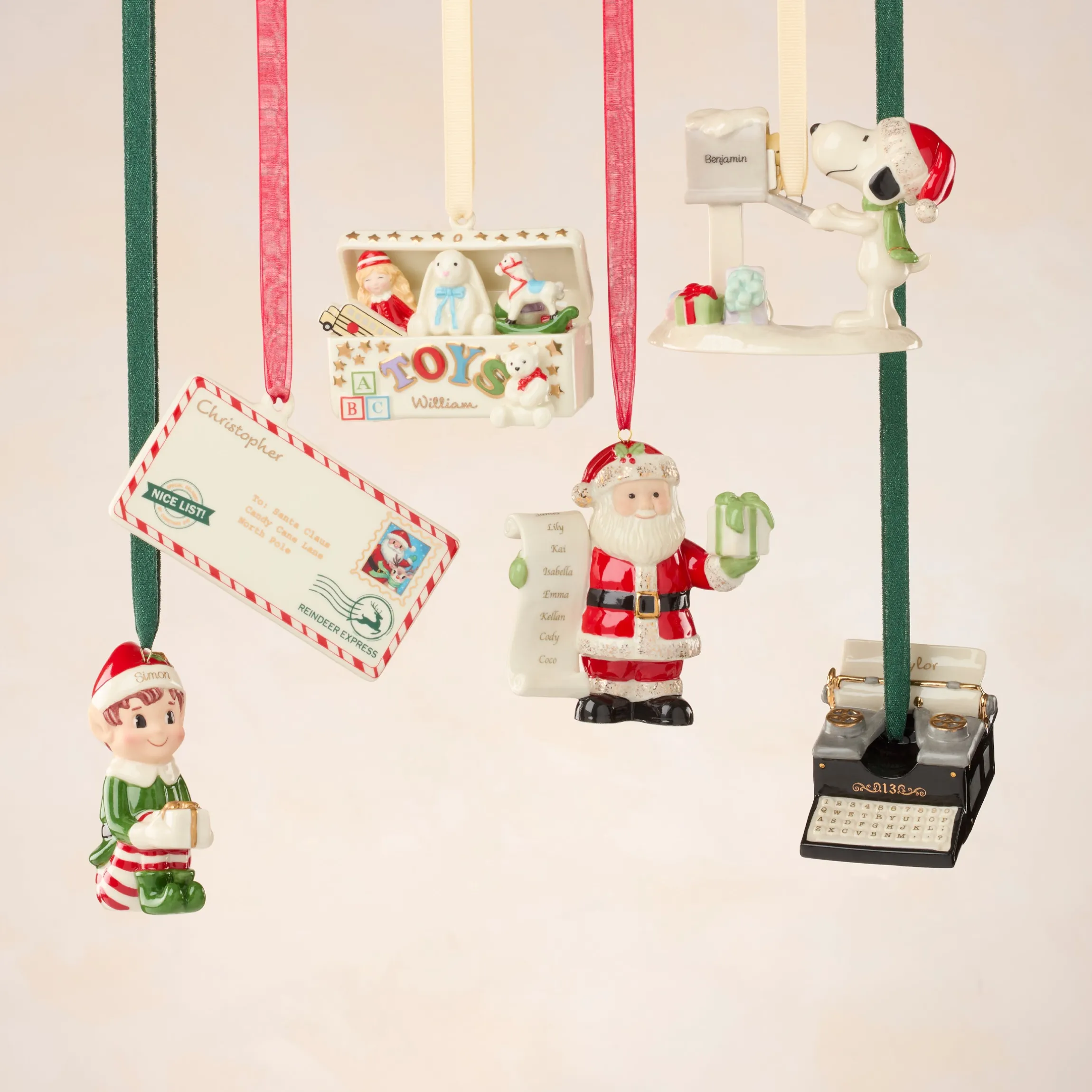 Personalized Letters to Santa Ornament