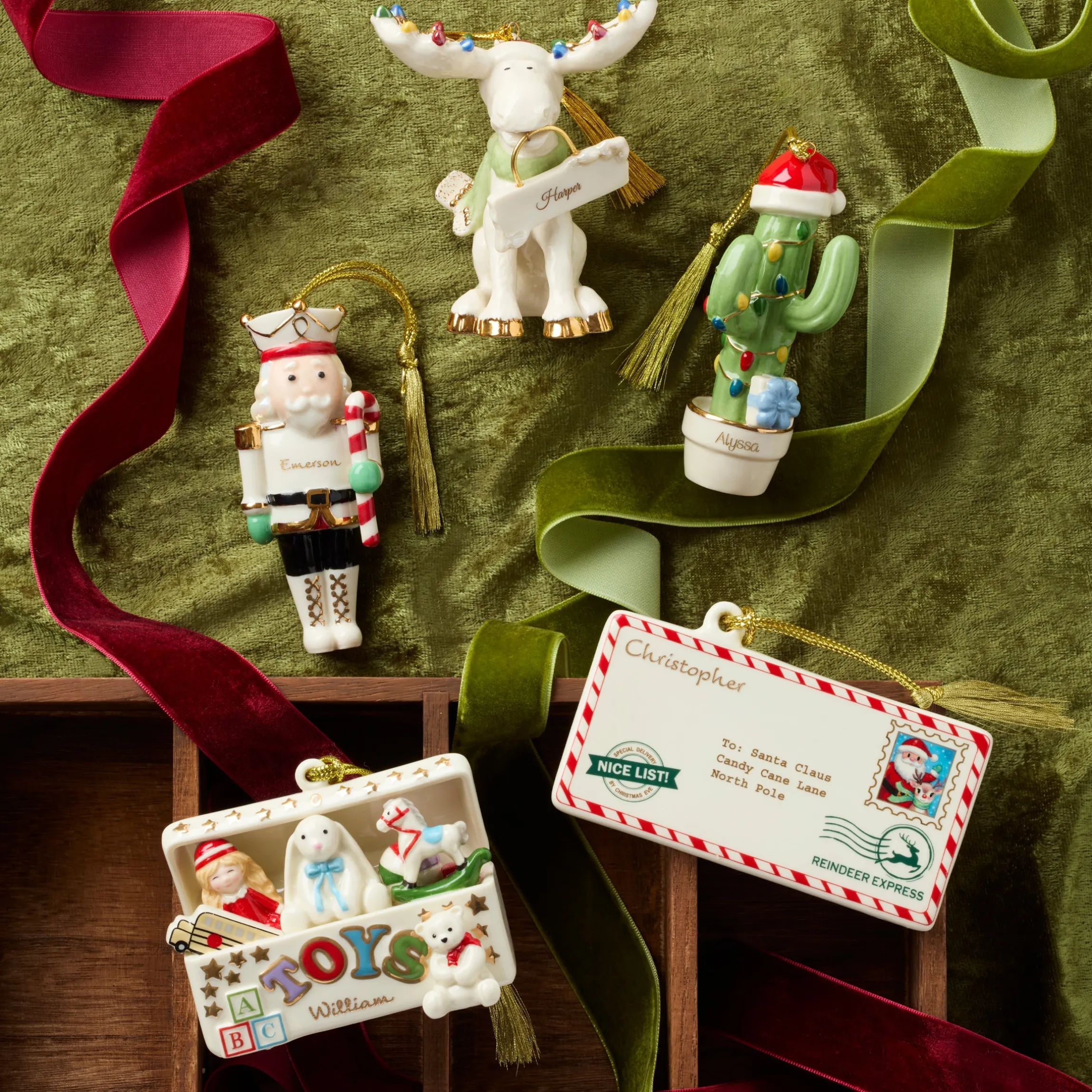 Personalized Marcel The Moose Ornament