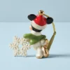 Personalized Mickey Mouse Snowflake Ornament