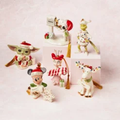 Personalized Mickey Mouse Snowflake Ornament