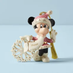 Personalized Minnie Mouse Snowflake Ornament