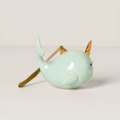 Personalized Narwhal Ornament