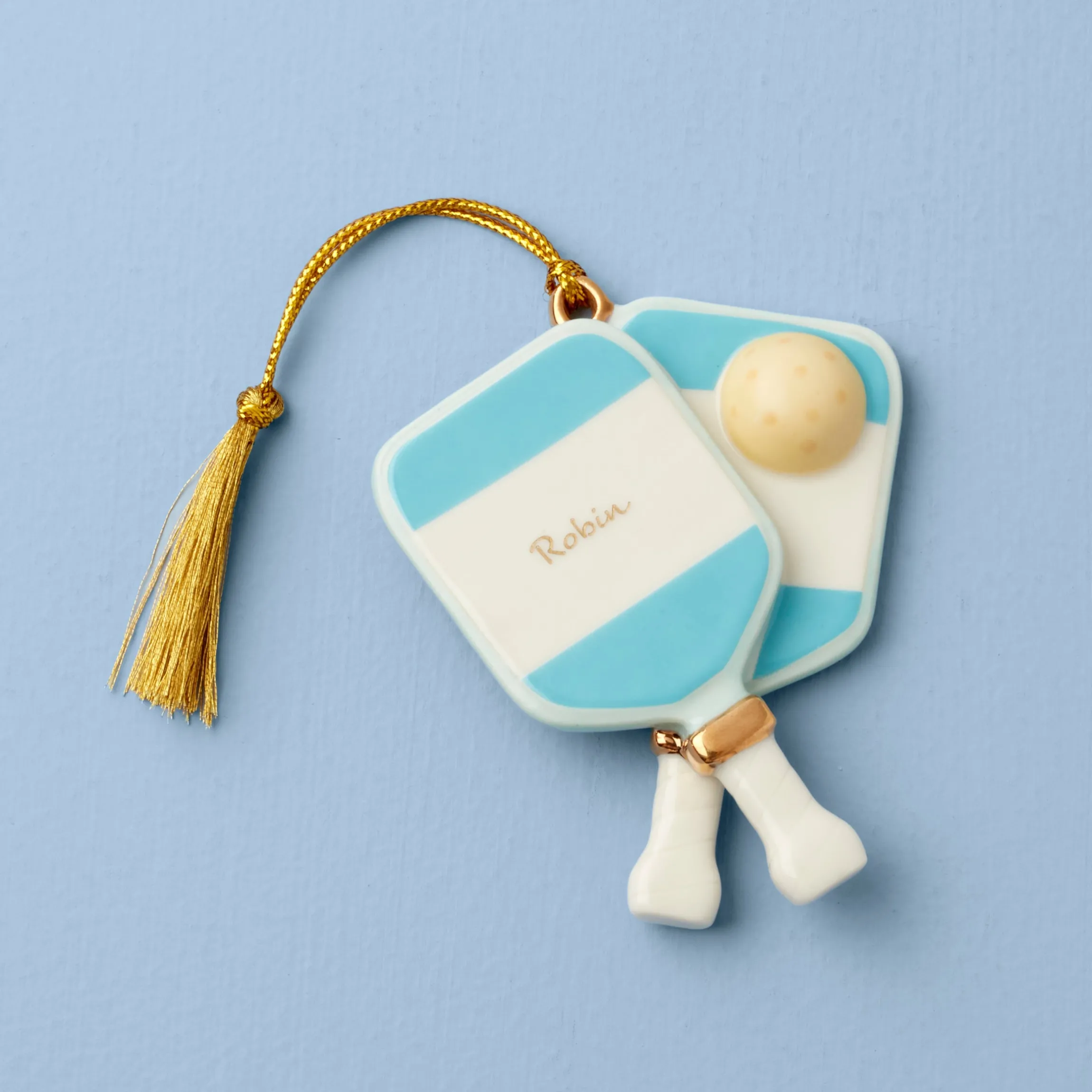 Personalized Pickleball Ornament
