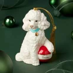 Personalized Poodle Ornament