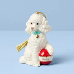 Personalized Poodle Ornament