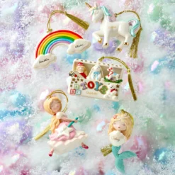 Personalized Rainbow Ornament
