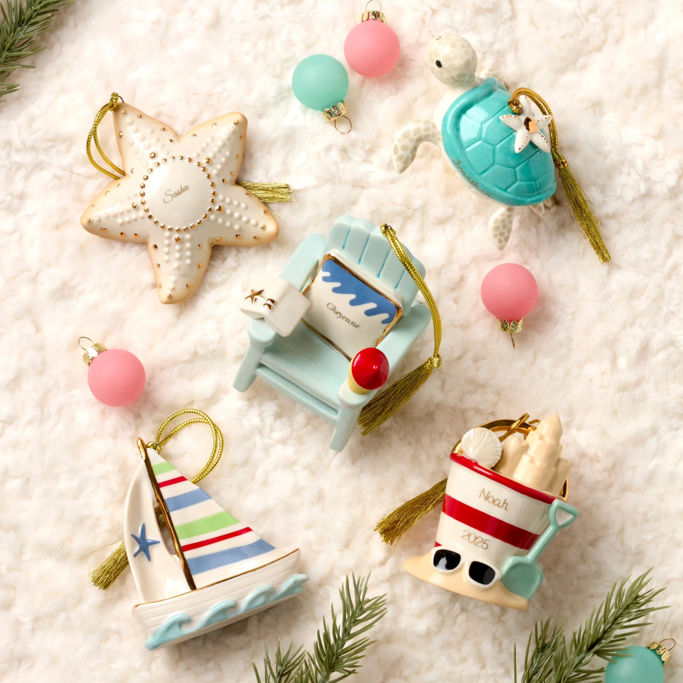 Personalized Sea Turtle Ornament