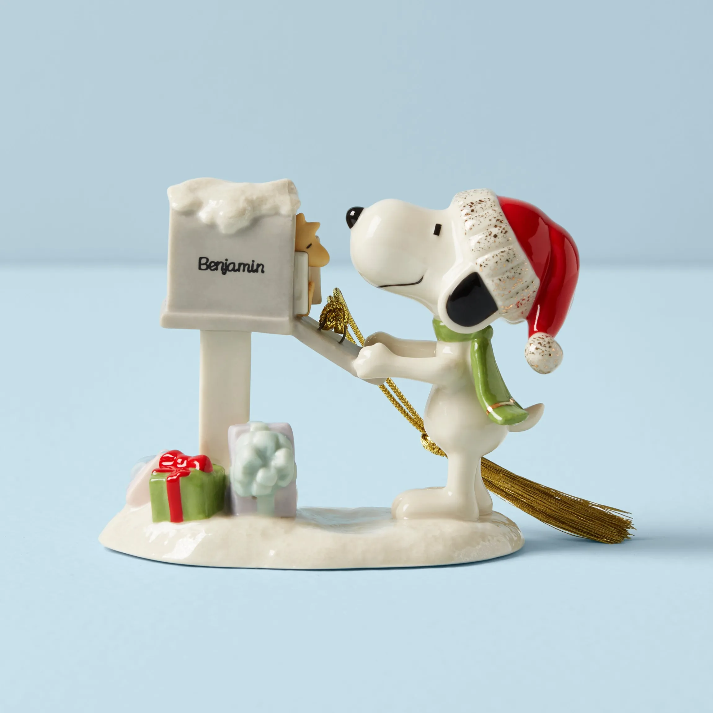 Personalized Snoopy's Letter To Santa Ornament