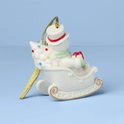 Personalized Snowman Ornament