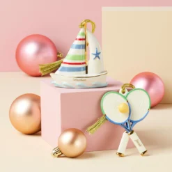 Personalized Tennis Ornament