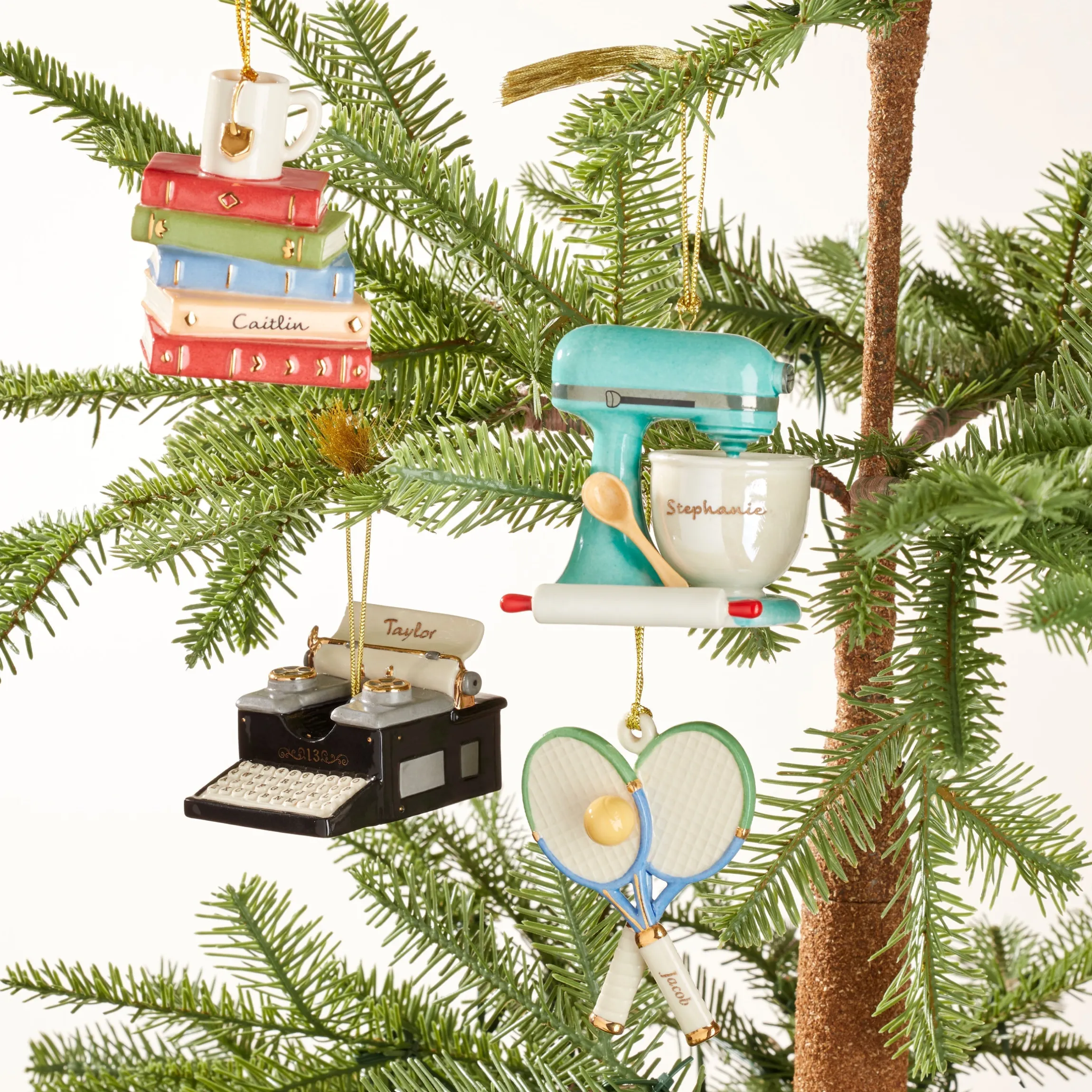 Personalized Tennis Ornament