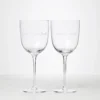 Pour Mine & Make It Last Wine Glasses, Set of 2