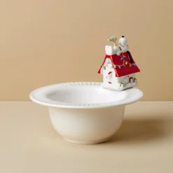 Profile Charm Bowl with Snoopy Popper