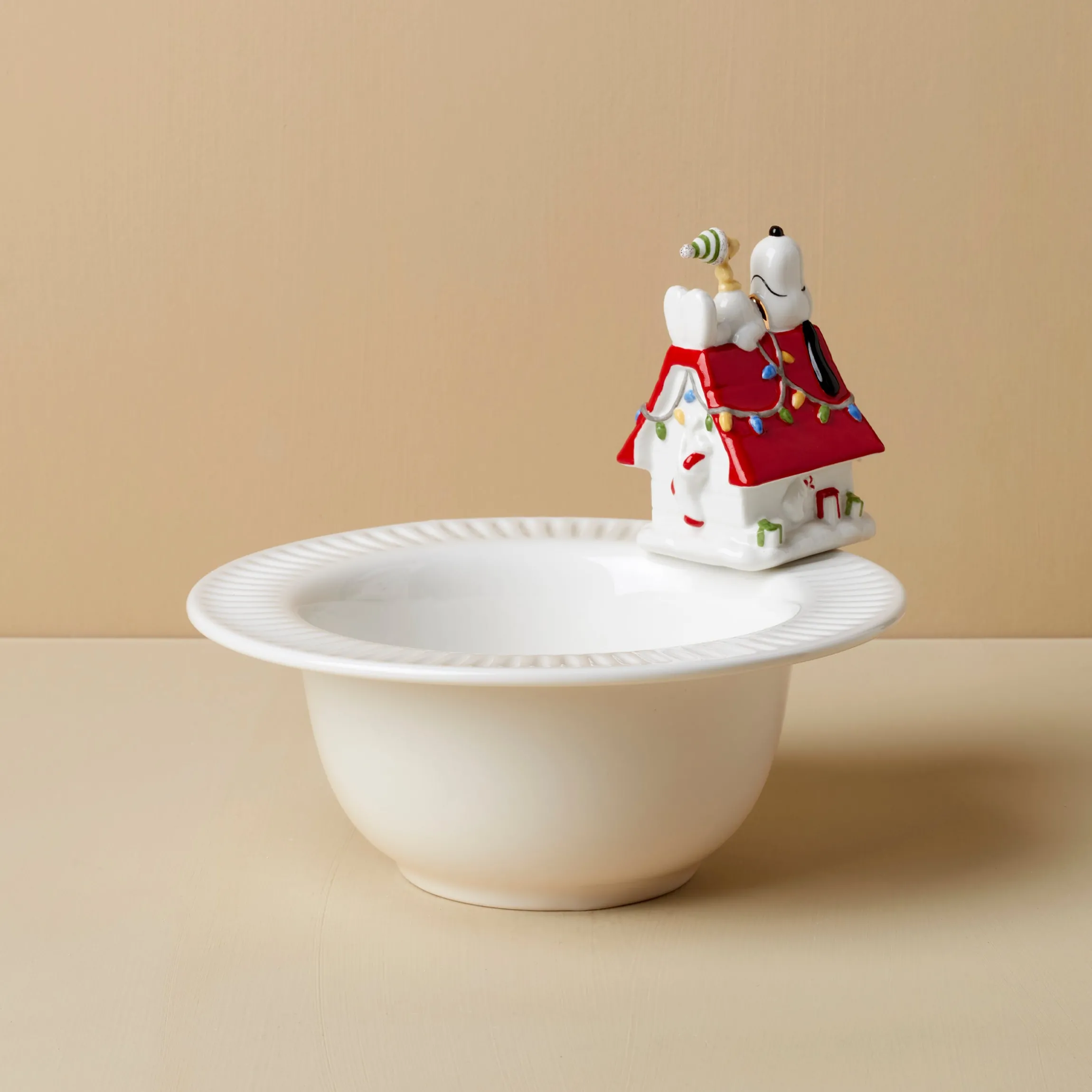 Profile Charm Bowl with Snoopy Popper