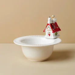 Profile Charm Bowl with Snoopy Popper