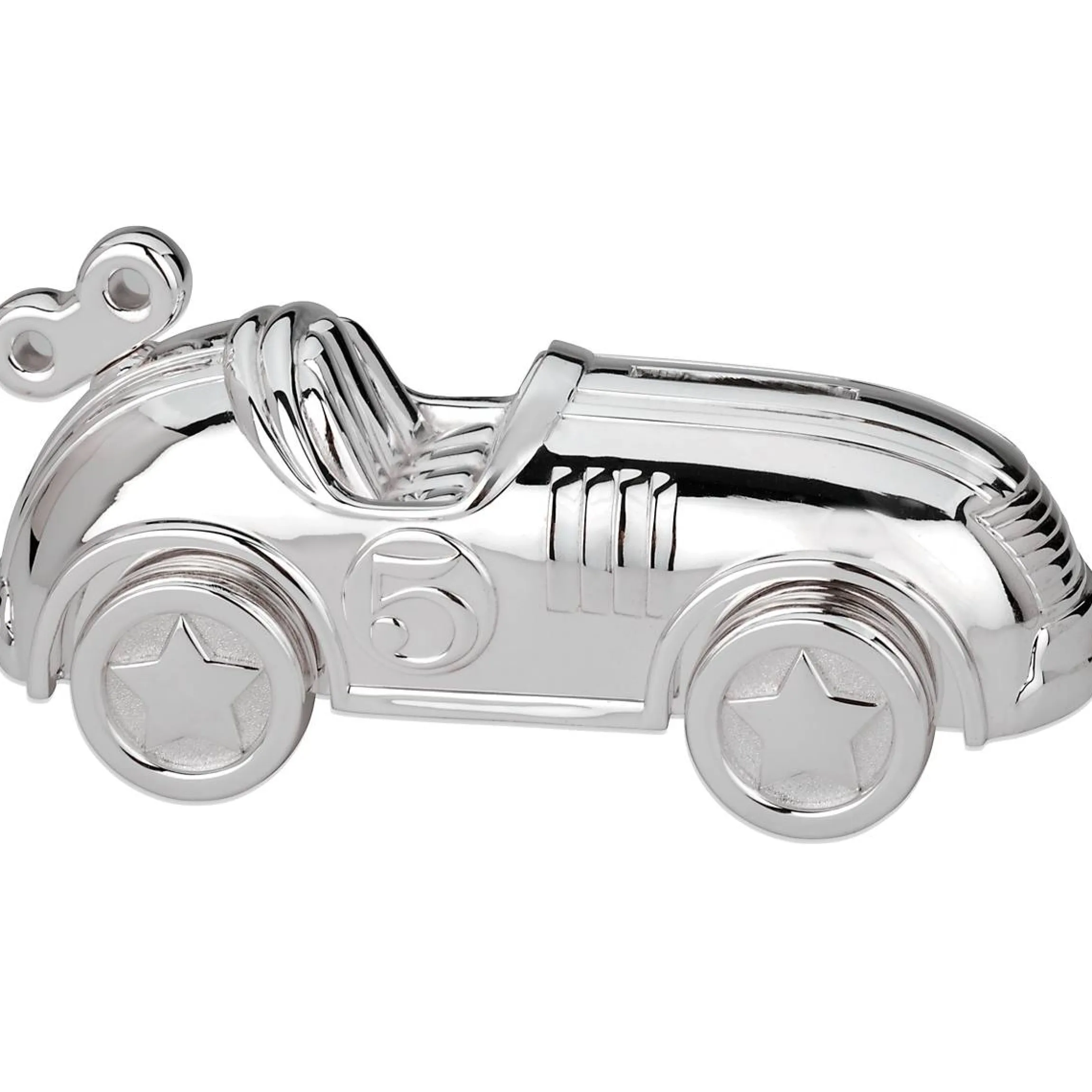 Race Car Silverplate Bank