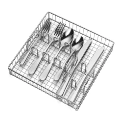 Raiden 40-Piece Flatware Set with Caddy