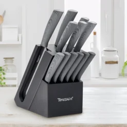 Raintree Ash 13-Piece Cutlery Block Set