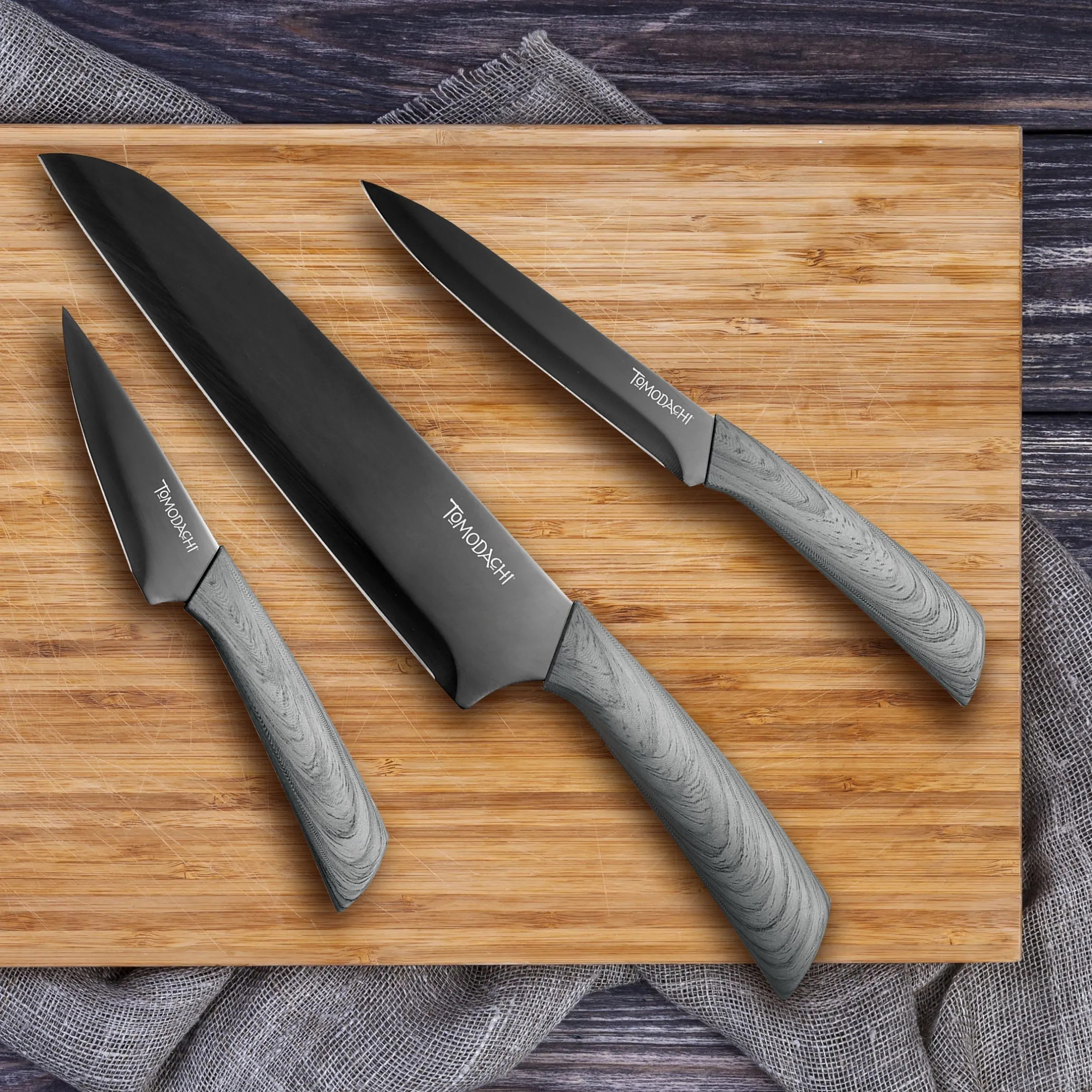 Raintree Ash 3-Piece Cutlery Set