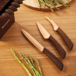 Raintree Copper 13-Piece Cutlery Block Set