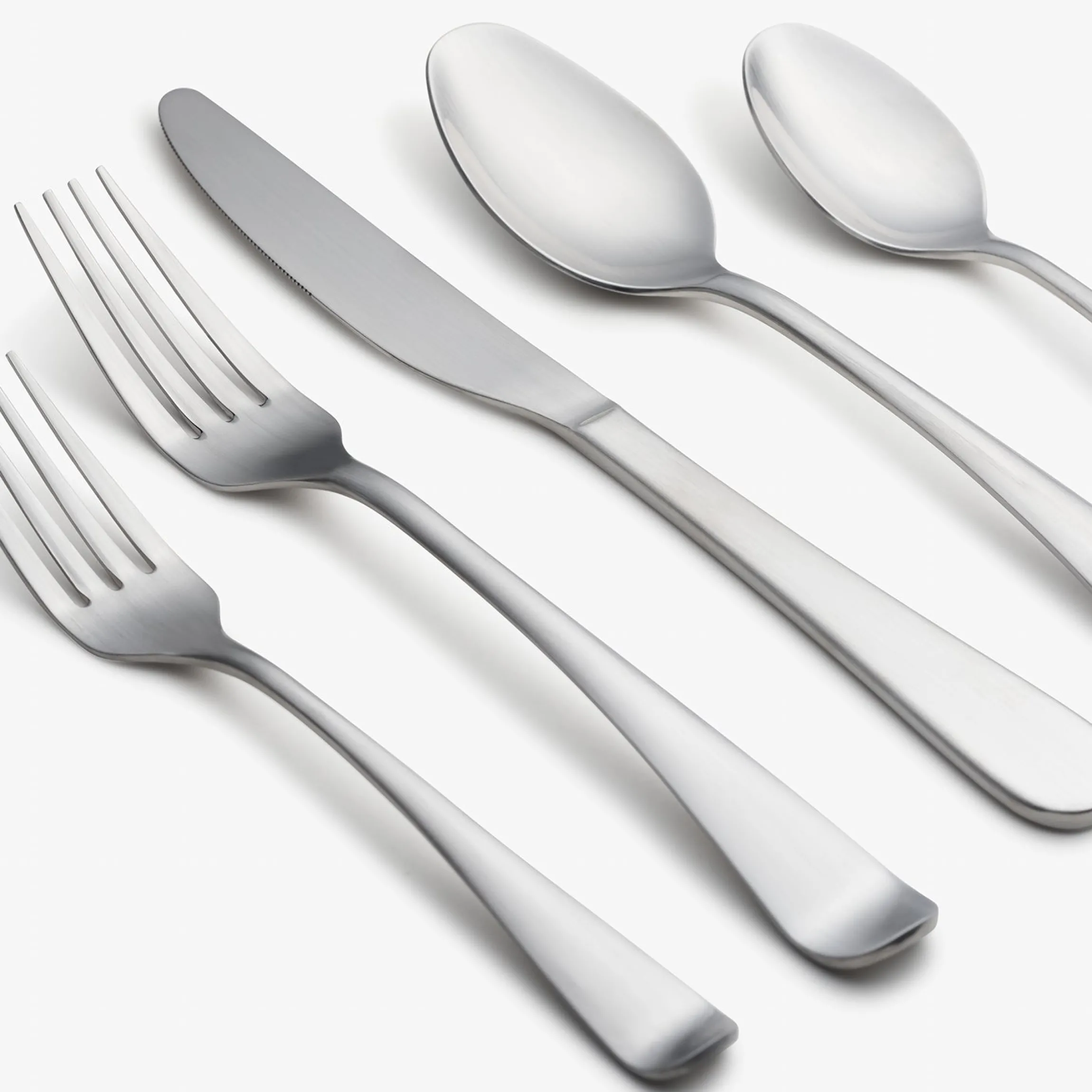 Rhiannon Satin 45-Piece Flatware Set