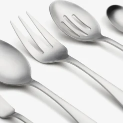 Rhiannon Satin 45-Piece Flatware Set