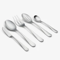 Rhiannon Satin 45-Piece Flatware Set
