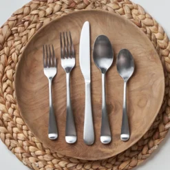Rhiannon Satin 45-Piece Flatware Set