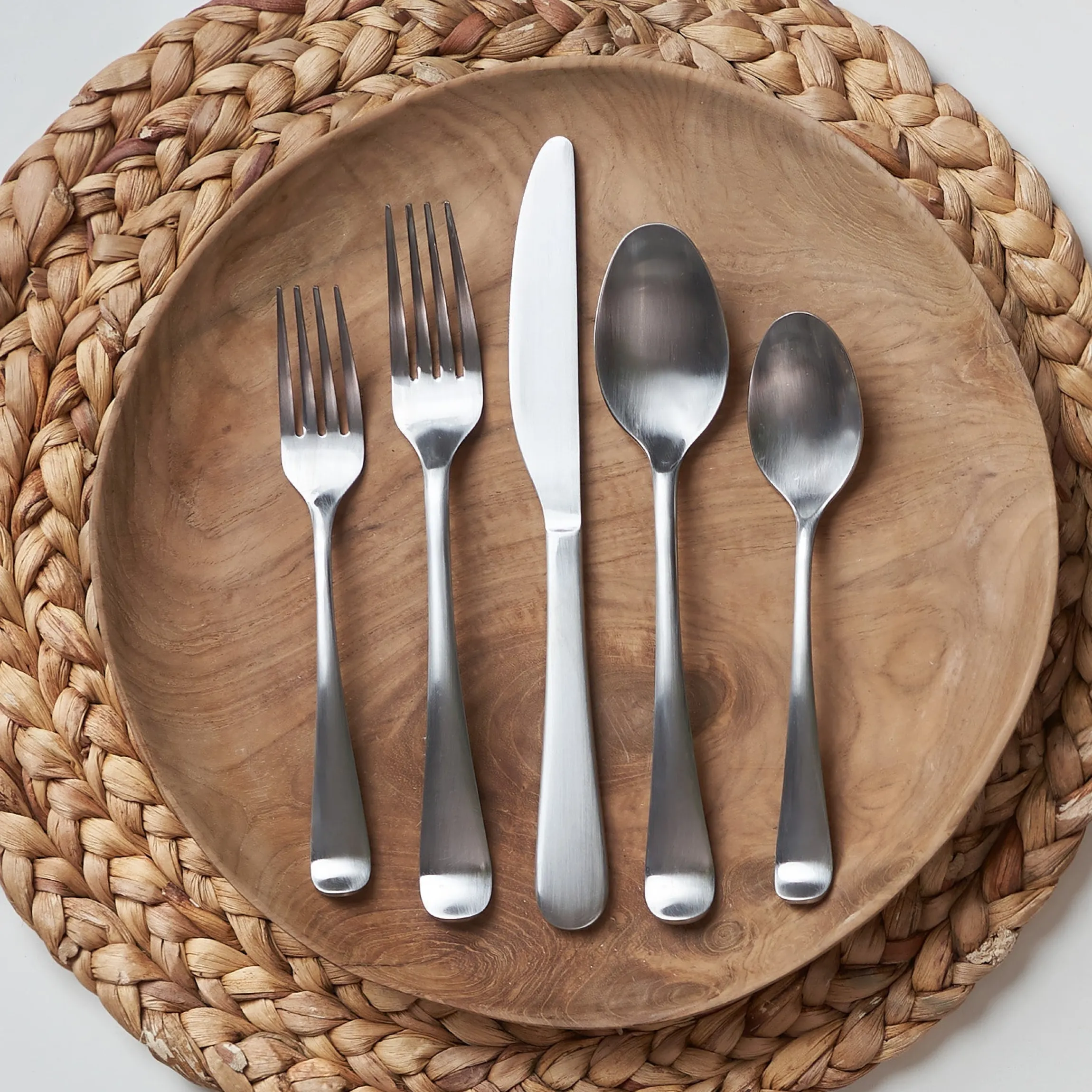 Rhiannon Satin 45-Piece Flatware Set