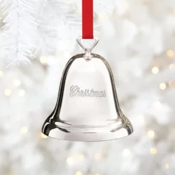 Ringing in the Season Christmas Silverplate Bell