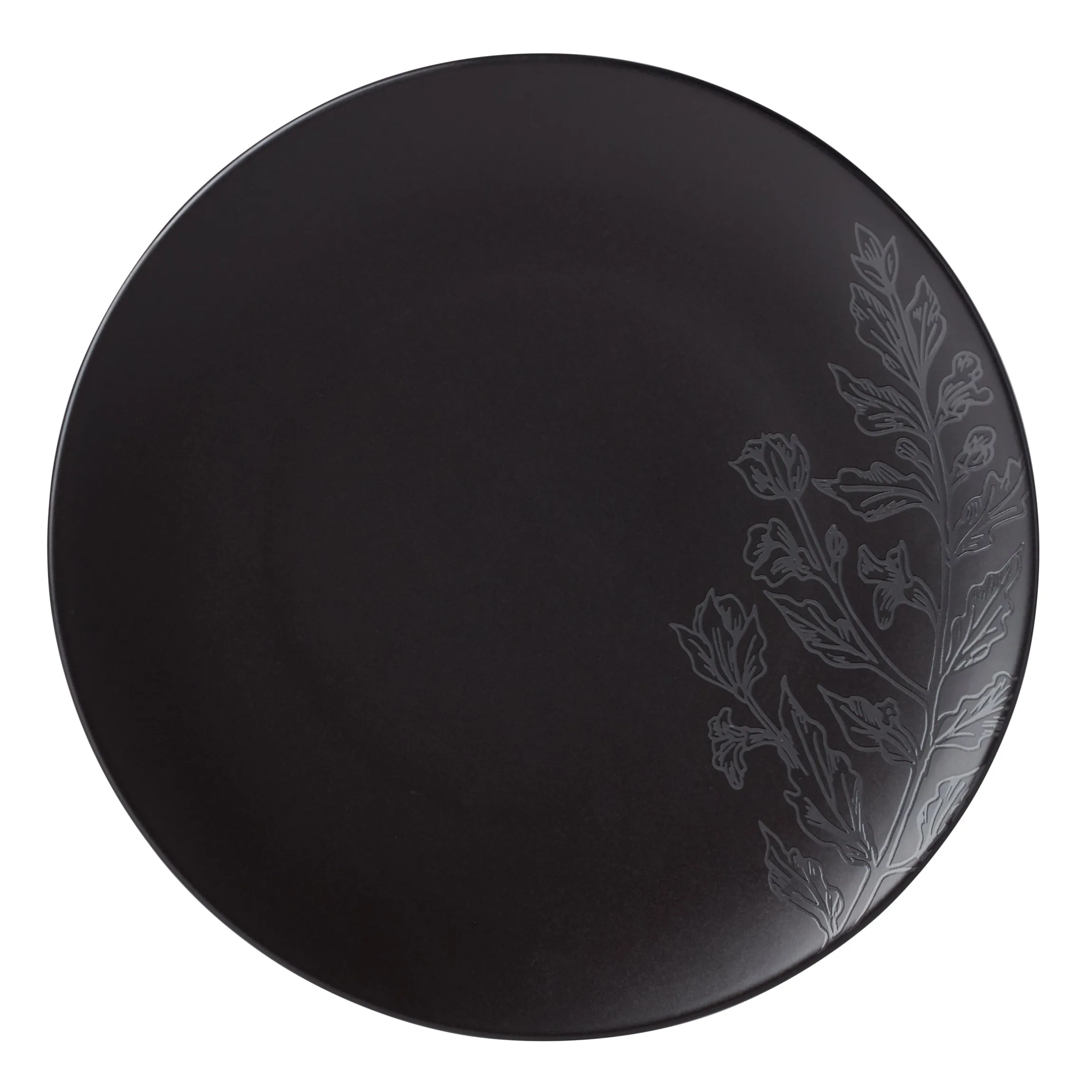 Roseto Charcoal 12-Piece Dinnerware Set